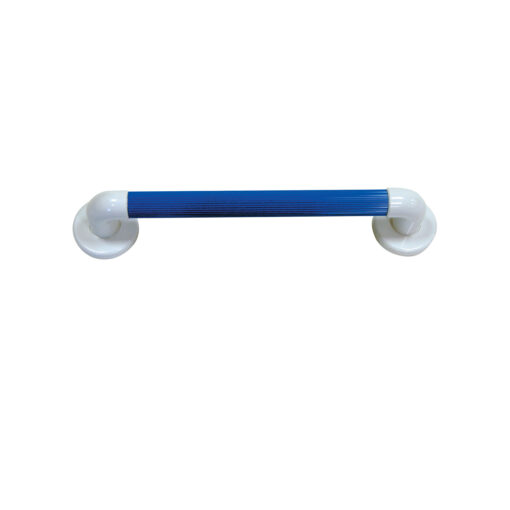 4257/Blue : Blue Plastic Fluted Deluxe Grab Bar